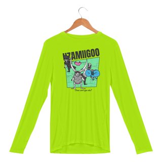 Nome do produto Camisa manga longa - Uzamigo - versão 2