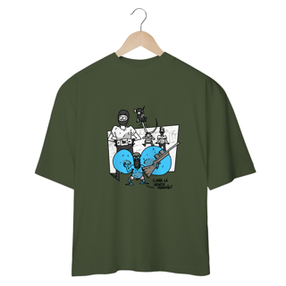 Nome do produto Camisa Oversized Unissex - O caba Lá