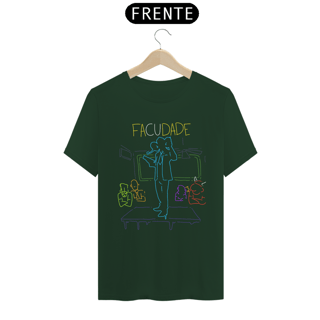 Nome do produto Camisa Unissex - T-Shirt - F-a-c-u-d-a-d-e