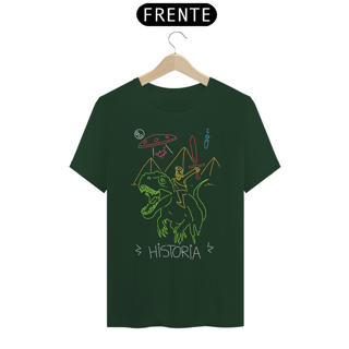 Nome do produto Camisa Unissex - T-Shirt - História