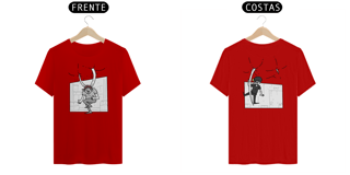 Nome do produto Camisa Unissex - Estampa frente e costas - Chifre da peste!