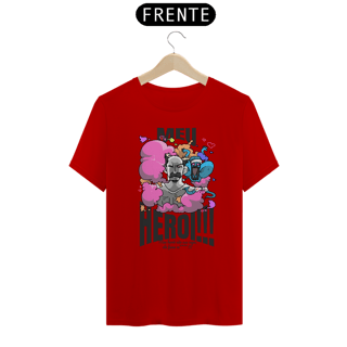 Nome do produto Camisa Unissex - Meu herói!!! - Versão 2