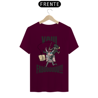 Nome do produto Camisa Unissex - Vai fabo! - versão com texto