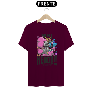 Nome do produto Camisa Unissex - Meu herói!!! - Versão 2