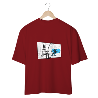Nome do produto Camiseta Oversized Unissex - Isca