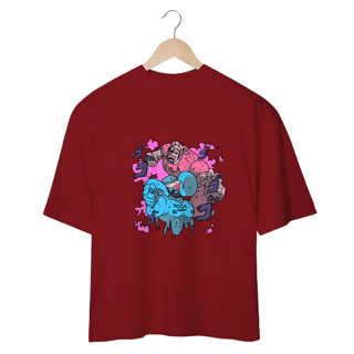 Nome do produto Camiseta Oversized Unissex - Eu e vc