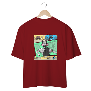 Nome do produto Camiseta Oversized Unissex - Ouvindo Aleluia