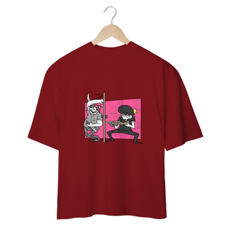 Nome do produto Camiseta Oversized Unissex - Toc Toc