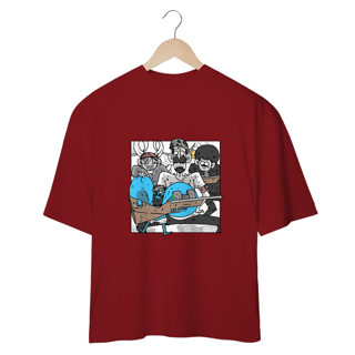 Nome do produto Camiseta Oversized Unissex - Squad