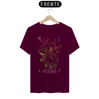 Nome do produto Camisa Unissex - T-Shirt - História