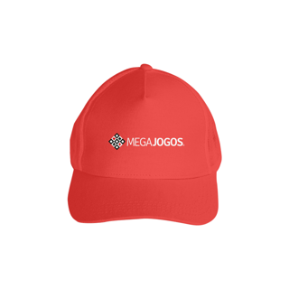 Nome do produto Boné Americano com Tela - Logo MegaJogos