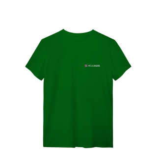 Nome do produto Camiseta Megajogos com Logo na esquerda