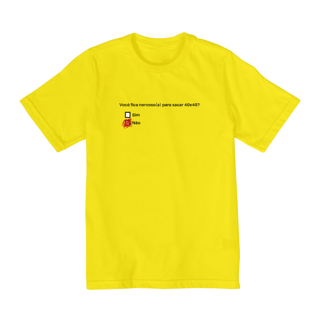 Nome do produto Camiseta Infantil (10 a 14)  