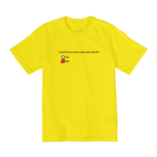 Nome do produto Camiseta Infantil (2 a 8) 