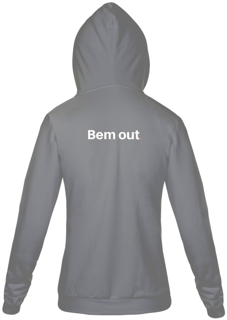 Nome do produto Moletom com zíper 