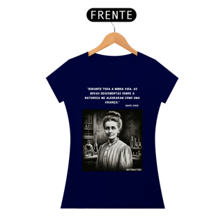 Nome do produto BABY LOOK MARIE CURIE