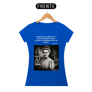 Nome do produto BABY LOOK MARIE CURIE