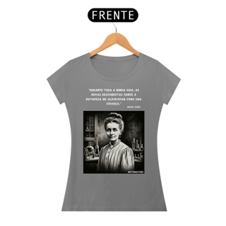 Nome do produto BABY LOOK MARIE CURIE