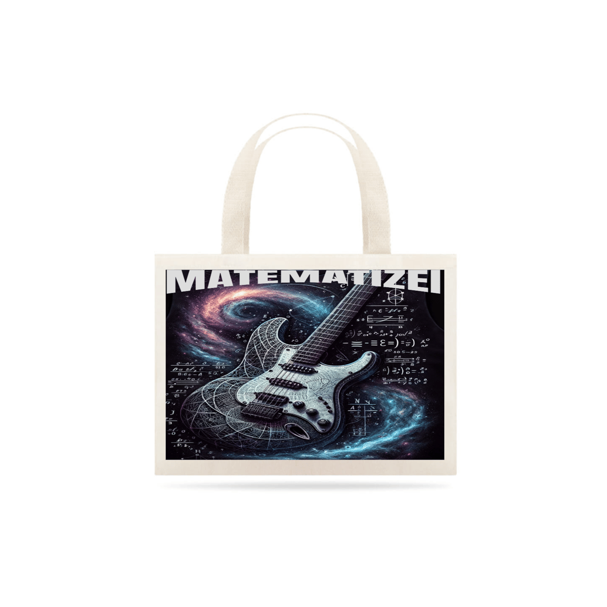 Nome do produto: ECO BAG GUITAR MATH 