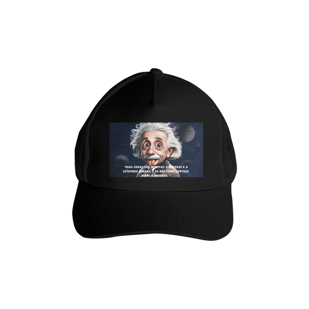 Nome do produto: BONÉ EINSTEIN - ESTUPIDEZ