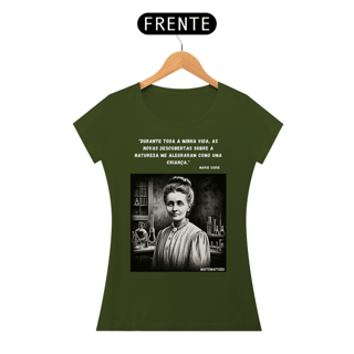 Nome do produto BABY LOOK MARIE CURIE