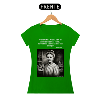 Nome do produto BABY LOOK MARIE CURIE