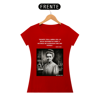 Nome do produto BABY LOOK MARIE CURIE