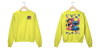 Nome do produto Moletom Fechado LiLo & Stitch 