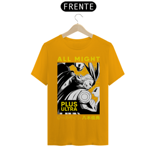 Nome do produto T-shirt Premium My Hero All Might