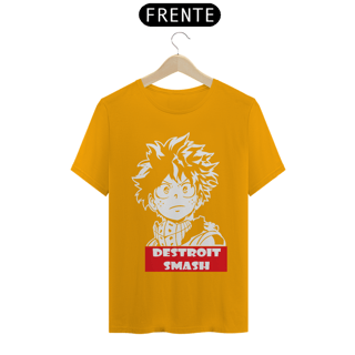Nome do produto T-shirt Premium My Hero Destroit Smash