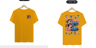 Nome do produto T-shirt Premium Lilo & Stitch
