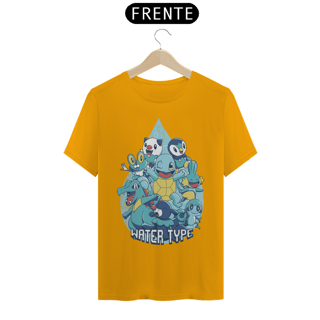 Nome do produto T-shirt Premium Unissex Pokémon Water Type
