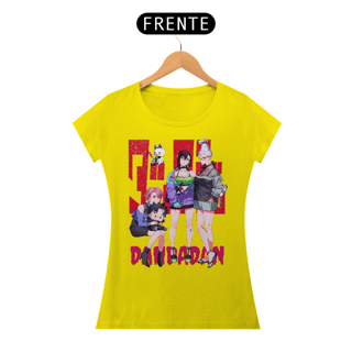 Nome do produto T-shirt Premium Feminino Dandadan Aira-Momo-Seiko