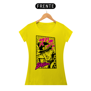 Nome do produto T-shirt Feminino Premium Jotaro Kujo