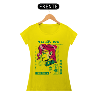 Nome do produto T-shirt Feminino JoJo's Noriaki Kakyoin