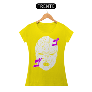Nome do produto T-shirt Feminino JoJo's Bizarre Adventure Stone Mask