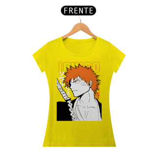 Nome do produto T-shirt Feminino Bleach Ichigo
