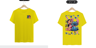 Nome do produto T-shirt Premium Lilo & Stitch