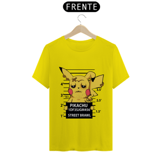 Nome do produto T-shirt Premium Unissex Pokémon Pikachu