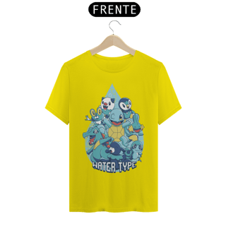 Nome do produto T-shirt Premium Unissex Pokémon Water Type