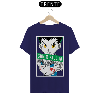 Nome do produto T-shirt Unissex HunterxHunter Gon x Killua
