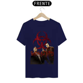 Nome do produto T-shirt Unissex BIOHAZARD band