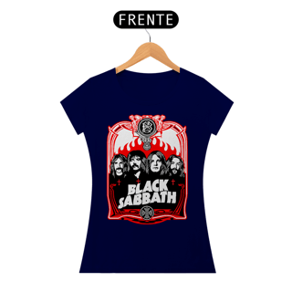 Nome do produto T-shirt Feminino Black Sabbath