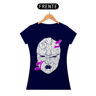 Nome do produto T-shirt Feminino JoJo's Bizarre Adventure Stone Mask