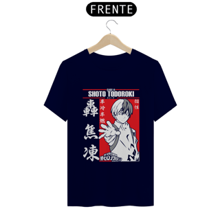 Nome do produto T-shirt Premium My Hero Shoto Todoroki