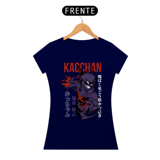 Nome do produto T-shirt Feminino My Hero Kacchan