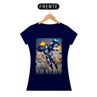Nome do produto T-shirt Premium Feminina Marvel Máquina de combate