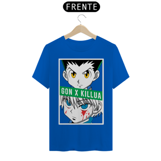 Nome do produto T-shirt Unissex HunterxHunter Gon x Killua