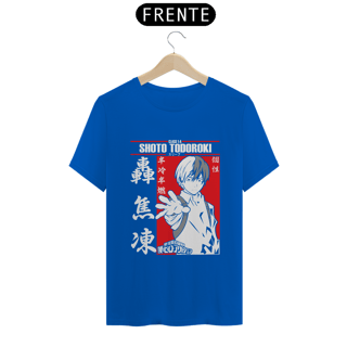 Nome do produto T-shirt Premium My Hero Shoto Todoroki