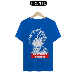 Nome do produto T-shirt Premium My Hero Destroit Smash
